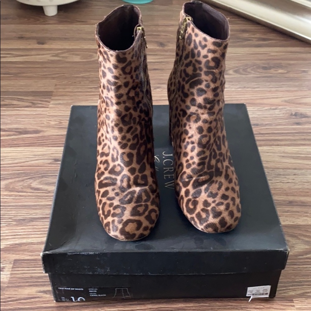 J Crew Collection Calf Hair Boot